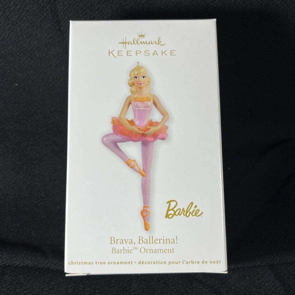 Hallmark Keepsake Ornament Barbie Brava Ballerina 2012 NIB
